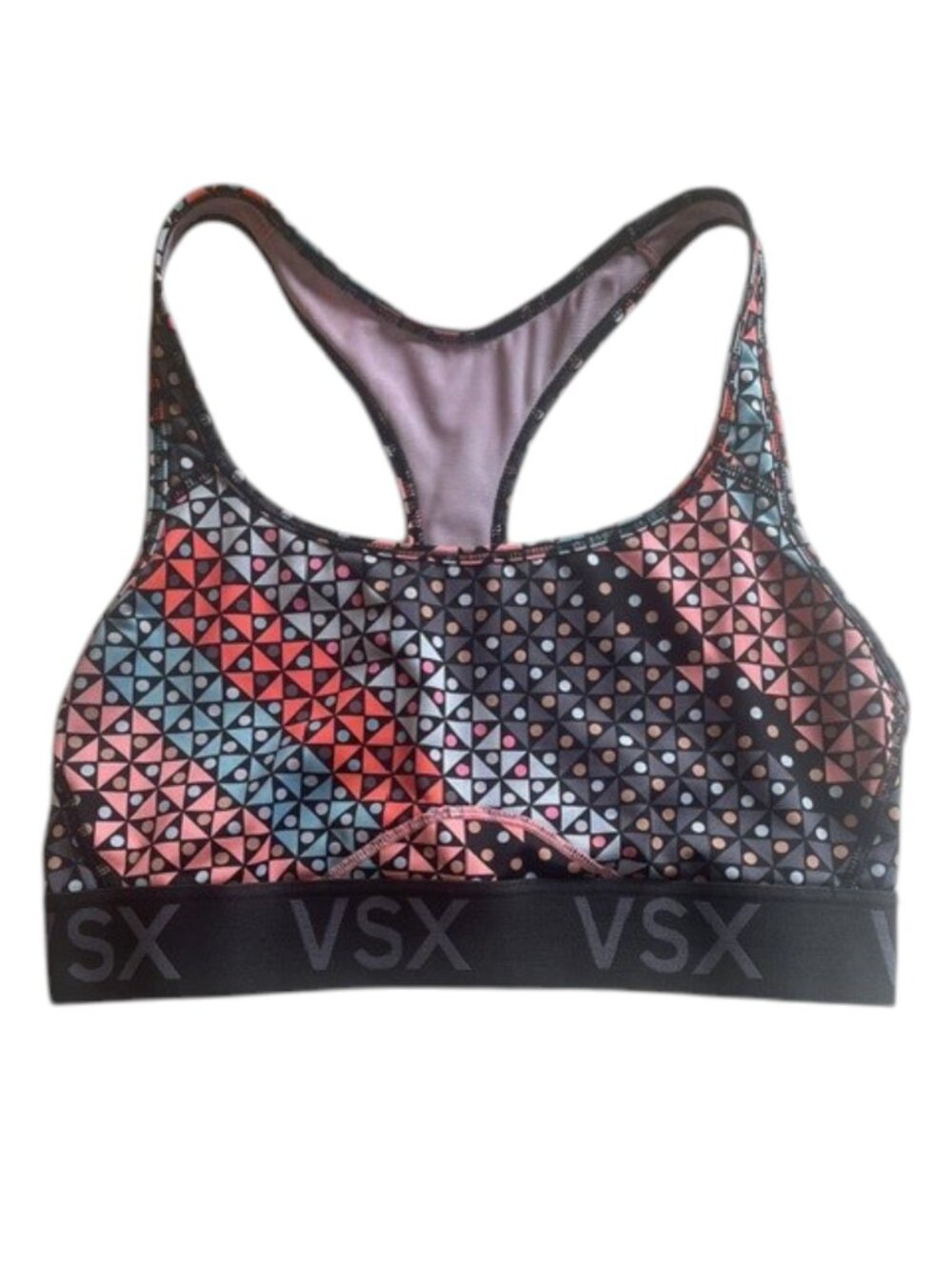 PINK VICTORIA'S SECRET VSX Sport "The Player" Racerback Sports Bra - Size Medium